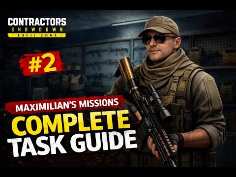 RadFox University: Maximillian's Missions. Complete Task Guide. Part 2. | Showdown Exfil Zone
