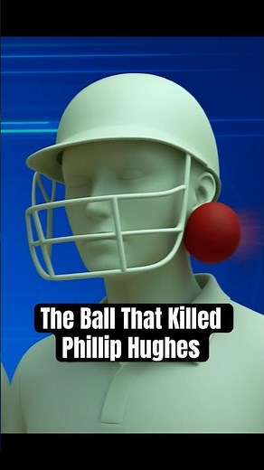 The Ball That Ended a Career #physics #PhillipHughes #CricketTragedy #SportsHistory
