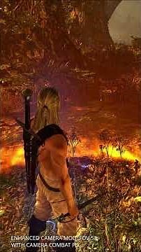 The Witcher 2 Modded: Combat Part 1 | "Enhanced Camera with combat fix" mod
