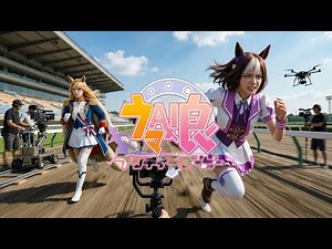 実写化したウマ娘1期の撮影現場に密着｜スペシャルウィークと仲間たちのメイキング #実写化 #AI #アニメ