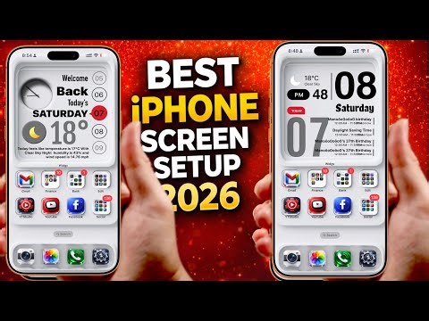 iPhone Home Screen Setup You NEED to Try in 2026
