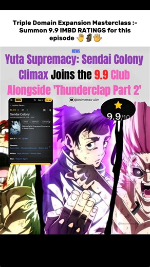 JJK Episode 12 is PEAK! 9.9 Rating? 🤞🔥 #jjk #anime