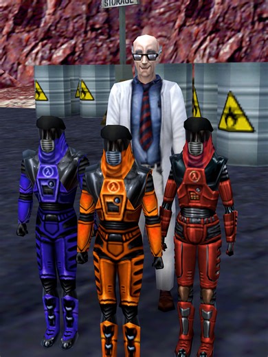 Hecu Marine Didn't Like The Scientists Answer / Half-Life #shorts #memes #funny #sfm #halflife #tf2