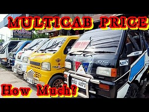 Multicab Price?How Much?