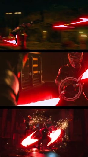 A moment for the lightsaber. The two-episode premiere of Star Wars: Maul - Shadow Lord streams April 6 only on Disney . | Star Wars
