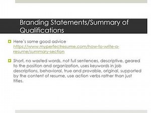 ResumesNarratedPowerPoint