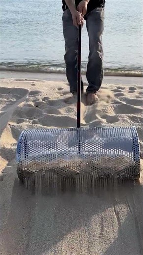 Beach Clean Up & Hidden Treasure Relaxing Real Ocean and Seashell Sounds #beach #beachcleanup