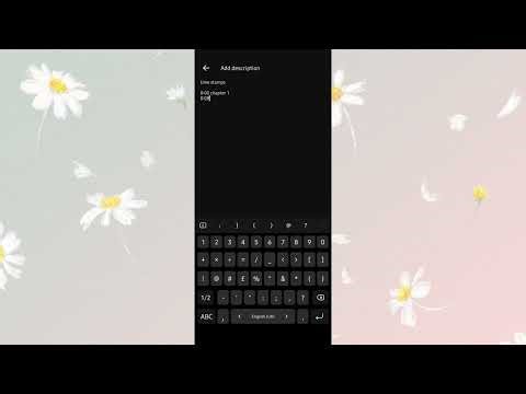 How To Add Chapters To YouTube Video