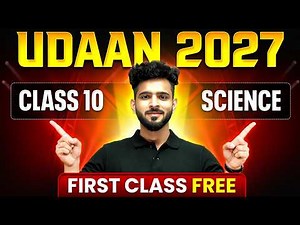First FREE Science Class by Akshay Sir || Class 10th Udaan 2027 Batch 🔥