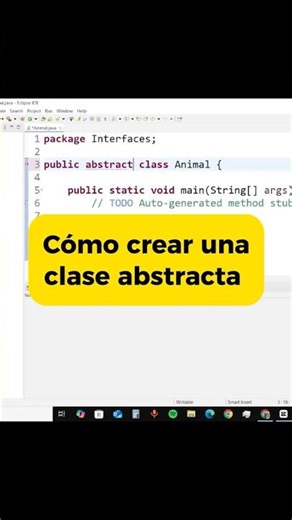 Cómo crear una clase abstracta en Java