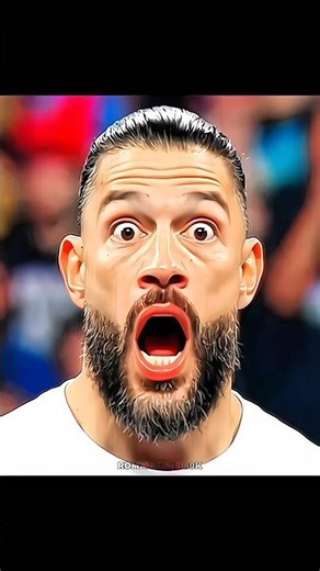 Roman Reigns has such a fat man in front of his eyes#wwe#shorts#roman