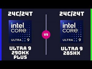 Intel Core Ultra 9 290HX Plus vs Intel Core Ultra 9 285HX – CPU Comparison