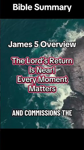 James 5 Overview #biblestudy #biblesummary #dailydevotion #devotional #christian