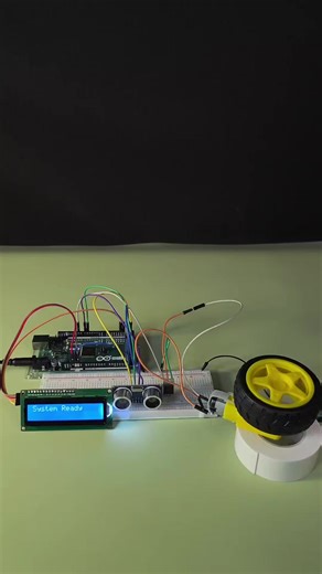 #arduino #ultrasonicsensor #smartcar #robotics #electronics