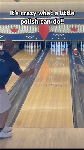 🔥 insane how good Ion Max with polish is!! #bowling #shorts #viralvideo #love