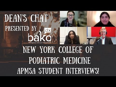Ep. 183 - New York College of Podiatric Medicine - APMSA Student Interviews!