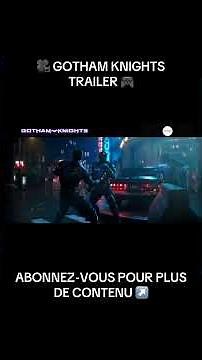 GOTHAM KNIGHTS TRAILER