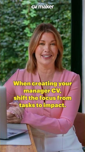 Manager CV Pro Tip