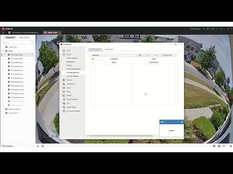 NVMS V3 how to add and delete users