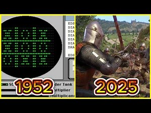 Evolution of Video Games & Graphics (1952 - 2025)