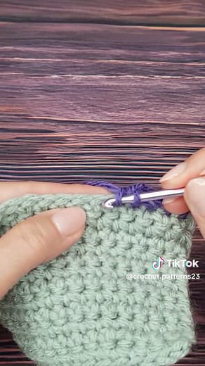 Crochet patterns on TikTok