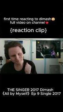 first time reacting to the dimash😲🔥