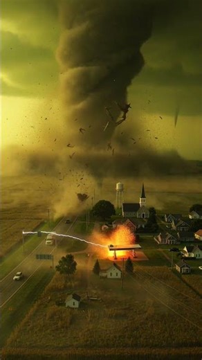What Happens When an EF5 Tornado Hits a Town? 🌪️⚠️