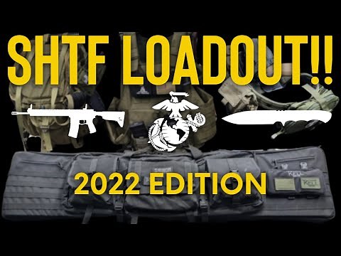 SHTF Tactical Loadout 2022. Be Prepared. Essential Survival Gear for Emergency Preparedness