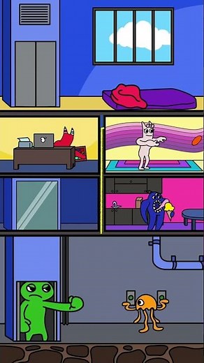 Welcome to the 📚 GARTEN of BANBAN House! 🏠 (Cartoon Animation)