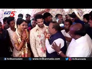 Karnataka Politicians Are Attends To Nikhil Kumaraswamy Engagement Ceremony | TV5 Kannada