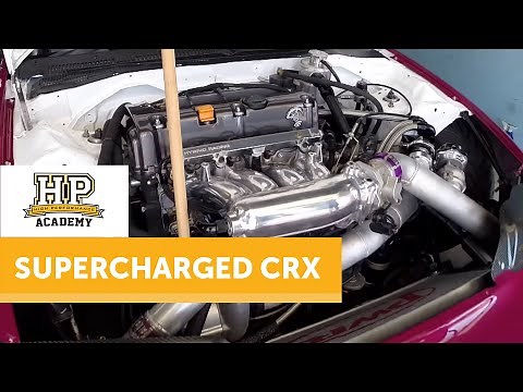 2.5L K24 Supercharged CRX - Mighty Mouse Time Attack Car