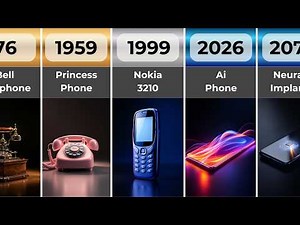 The Evolution of Phones | 1876 to 2100