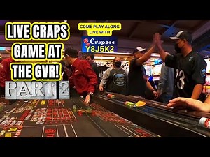 PART 2! Live Casino Craps Game at the Green Valley Ranch Resort and Casino