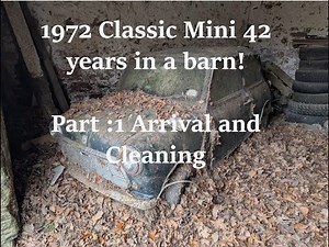 Classic Mini 42 years in a barn - Part 1