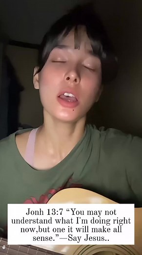 Anji shares a comforting verse to reflect on: —“Jesus replied, ‘You do not realize now what I am doing, but later you will understand.’” — John 13:7 #AnjiSalvacion Anji Salvacion #verseoftheday | All for Anji