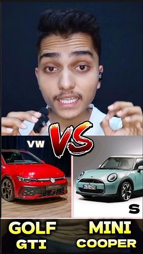 VW Golf GTi vs Mini Cooper S | Which Is Better Hatchback ? #automobile #yashautocars