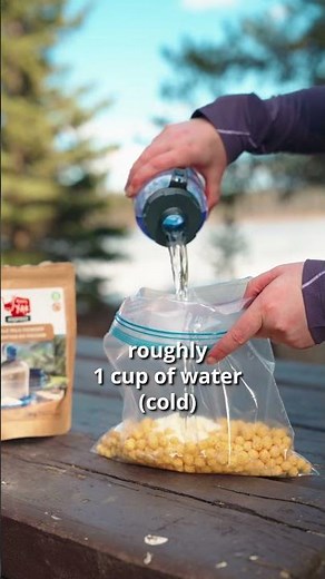 BEST backpacking breakfast hack (quick and easy) | #hiking #backpacking