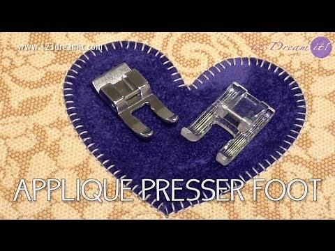 Applique presser foot