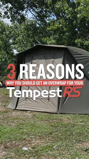 3 reasons to treat yourself to a Tempest RS Overwrap (not that you needed convincing anyway 😉) Whether you’re braving winter conditions or just want extra comfort on the bank, this upgrade speaks for itself. #trakker #tempestlife #TempestRS #carpfishing | Trakker Products