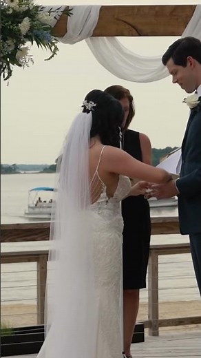 A great idea for a unique unity ceremony! A fisherman’s knot ❤️🪢 #weddingvideography #mdwedding