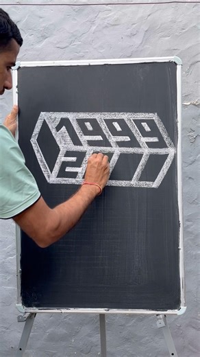 Easy numbers writing tutorial || 😀 #numberart #easyart #viralart