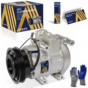AISIN AC Compressor with Clutch for Kia Spectra Spectra5 2007 2008 2009 L4 2.0L | eBay