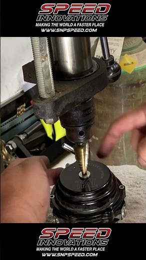 DIY Hack Wastegate Spring Swap Using a Drill Press (Short)