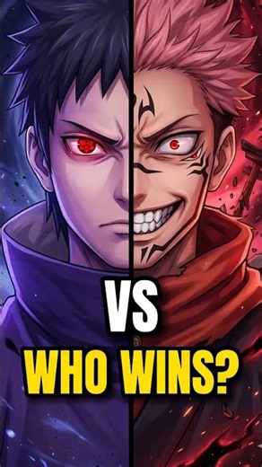 Obito vs Sukuna - Real Winner 👑#sukuna #obito #anime