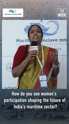 On women shaping the future of India's maritime sector | THE WEEK Maritime Conclave 2025