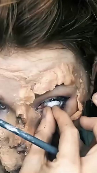 Scariest zombie transformation yet for Halloween thrill