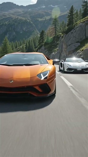 Luxury Car Road Trip in the USA 🇺🇸 | Supercars on the Open Highway 🏎️✨ #Shorts
