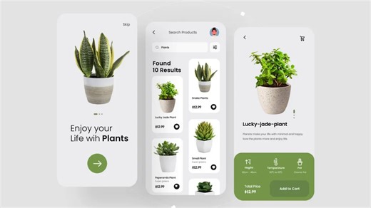 Flutter - (附源码)🌿 Flutter实战！打造精美植物商店App UI教程