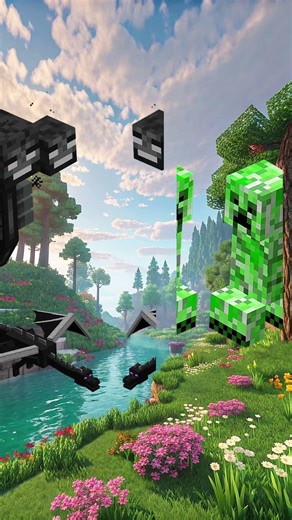 Ender dragon & Wither Vs Wordan #minecraft #shortsfeed #trendingshorts #minecraftshorts