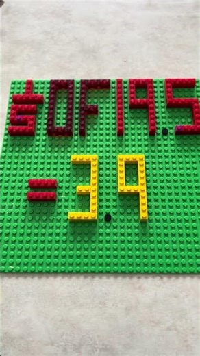 Learning how to multiply fractions with Legos